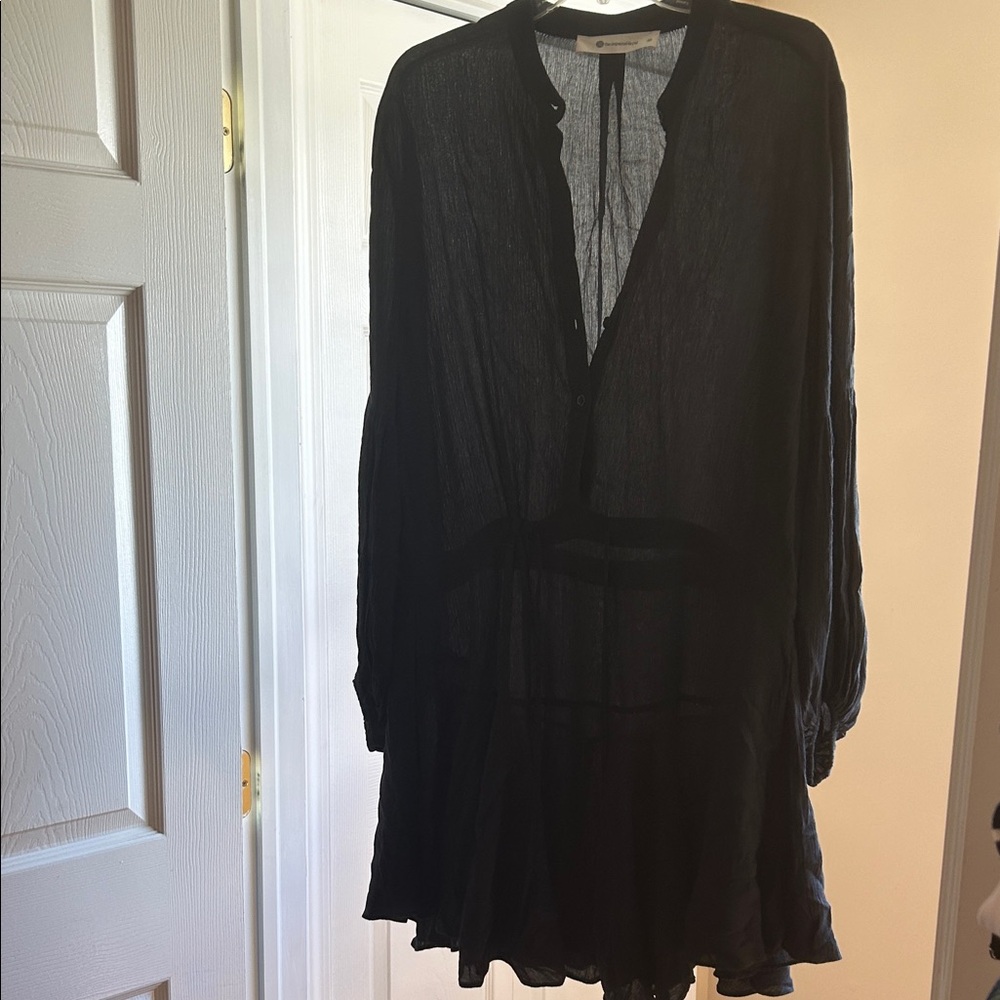 The Impeccable Pig Black Sheer Dress